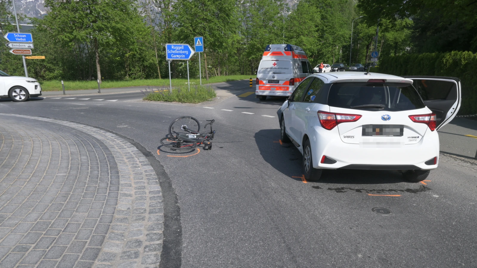 Mehrere Personen bei Fahrradunfällen verletzt, © lpfl Mehrere Personen bei Fahrradunfällen verletzt, © lpfl