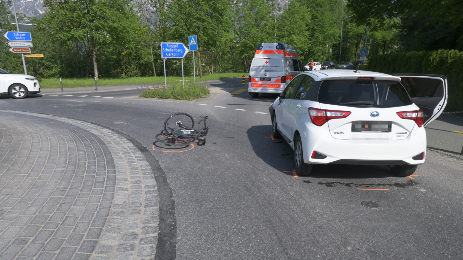 Mehrere Personen bei Fahrradunfällen verletzt, © lpfl