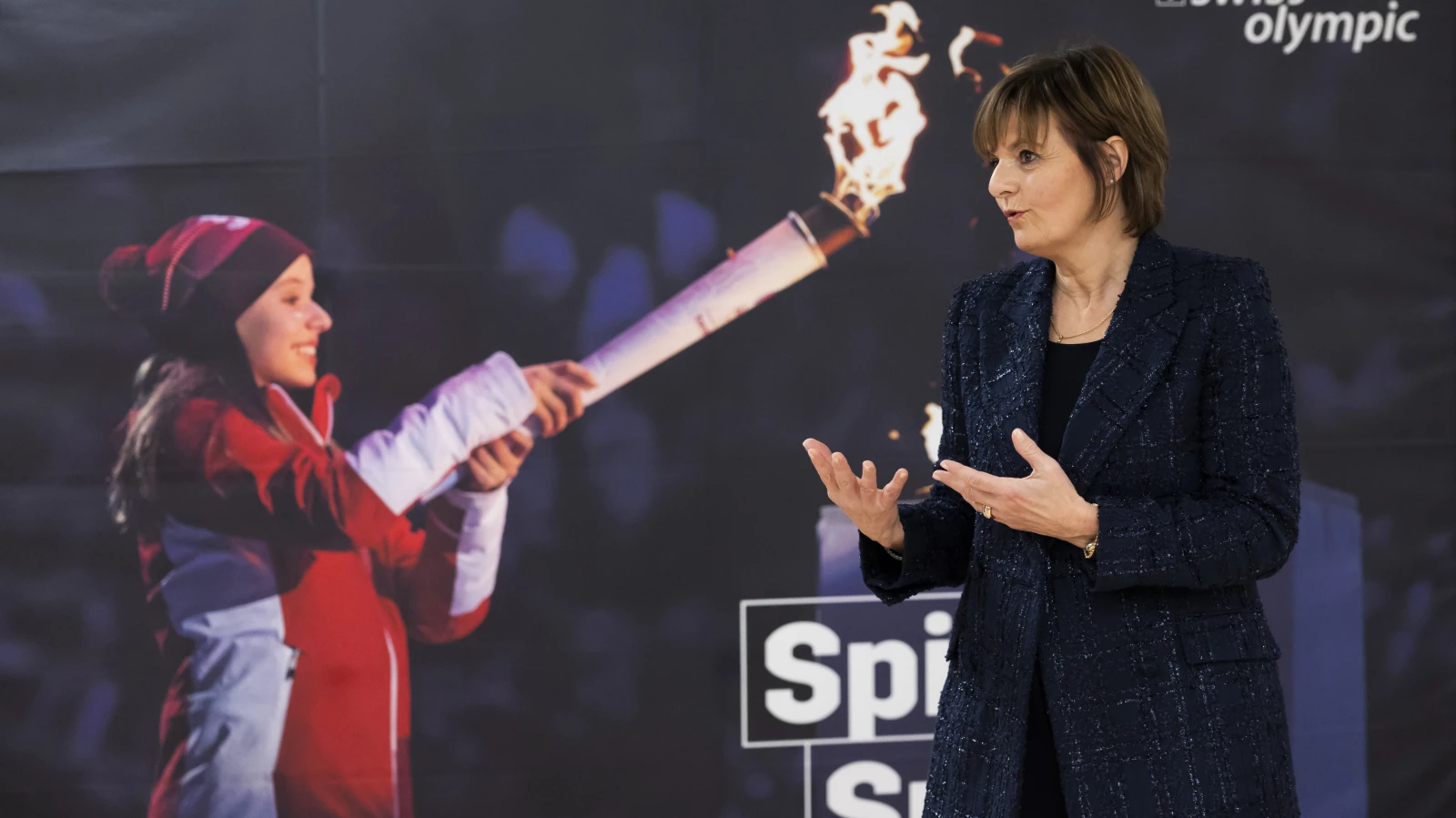 Ruth Metzler-Arnold neue Präsidentin von Swiss Olympic, © Keystone/SDA Ruth Metzler-Arnold neue Präsidentin von Swiss Olympic, © Keystone/SDA