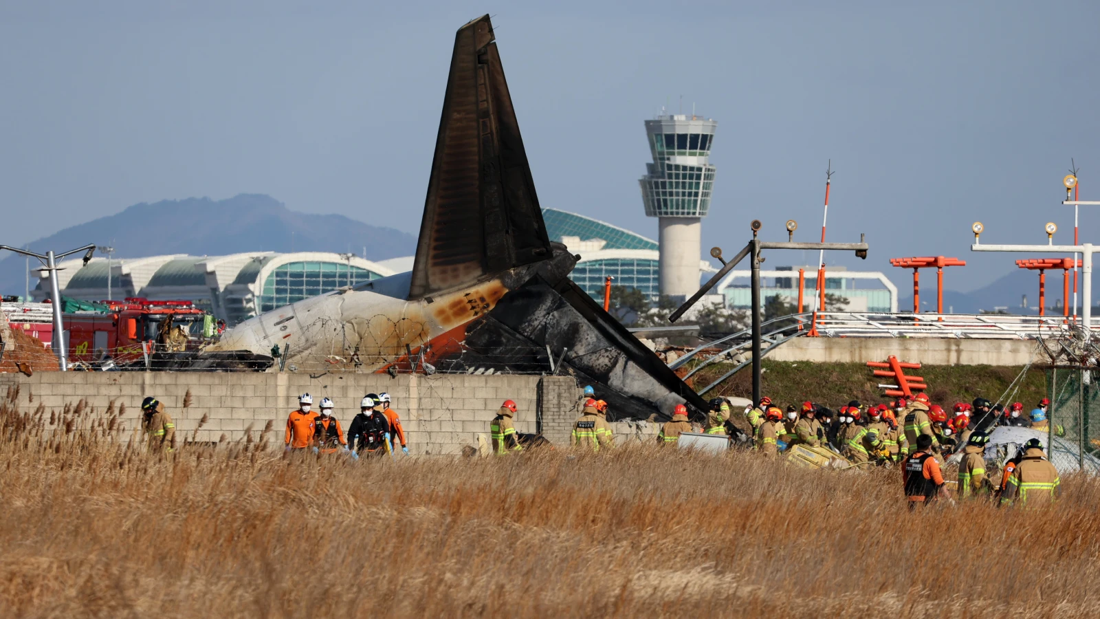 Vermutlich 179 Tote bei Flugzeugunglück in Südkorea, © Keystone/SDA Vermutlich 179 Tote bei Flugzeugunglück in Südkorea, © Keystone/SDA