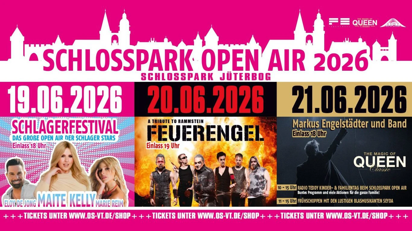 Radio TEDDY vor Ort beim Kinder- und Familientag des Schlosspark Open Air Radio TEDDY vor Ort beim Kinder- und Familientag des Schlosspark Open Air