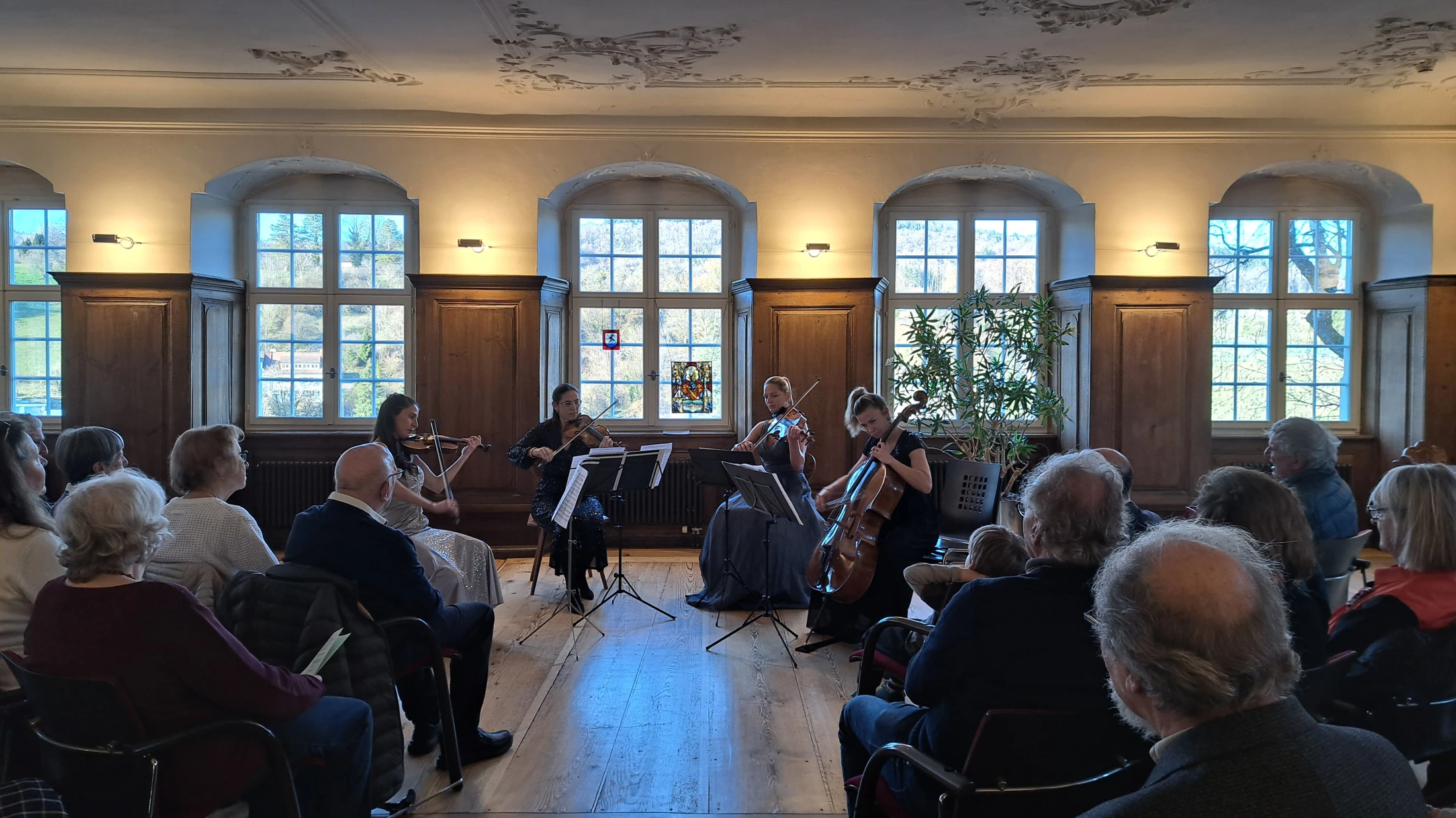 © v.l.n.r.: Carolina Mazalesky, Beata Checko-Zimmermann, Ivona Krapikaite, Seraphina Rufer © v.l.n.r.: Carolina Mazalesky, Beata Checko-Zimmermann, Ivona Krapikaite, Seraphina Rufer