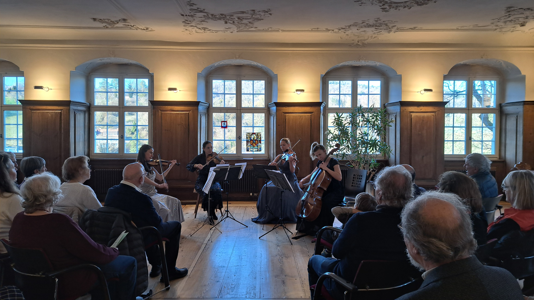 © v.l.n.r.: Carolina Mazalesky, Beata Checko-Zimmermann, Ivona Krapikaite, Seraphina Rufer