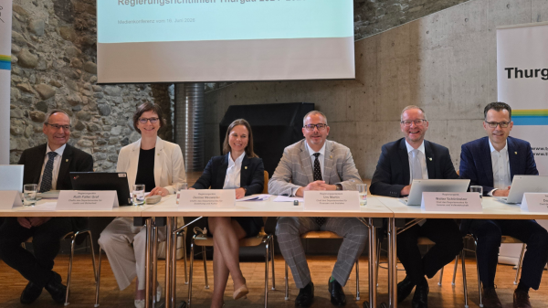 Thurgauer Regierungsrat zieht Halbbilanz zu seiner Legislatur, © KT TG