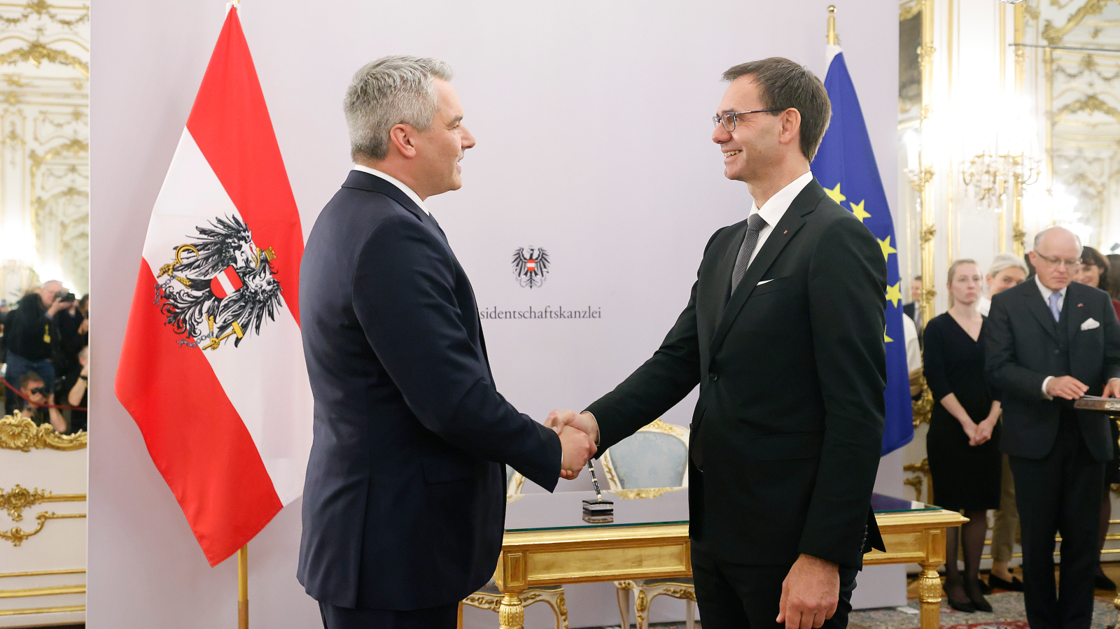 Markus Wallner von Bundeskanzler angelobt, © Dragan Tatic / Landespressestelle Vorarlberg