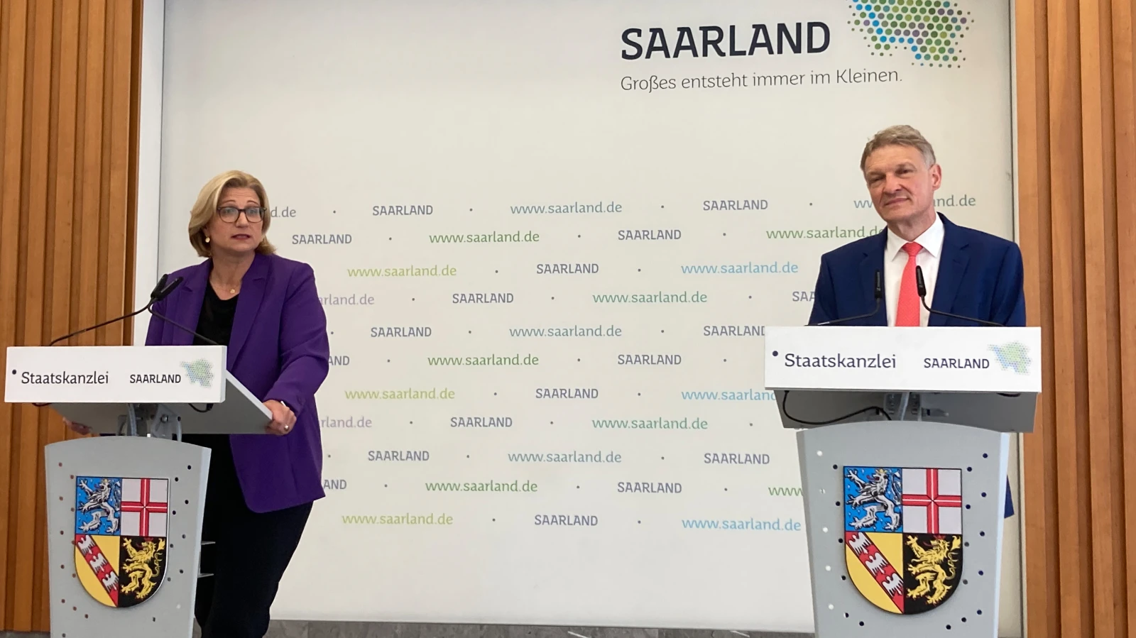 Saarland`daki Ekonomik Kriz SPD Hükümeti ve CDU Uzlaştı. , © dpa Saarland`daki Ekonomik Kriz SPD Hükümeti ve CDU Uzlaştı. , © dpa