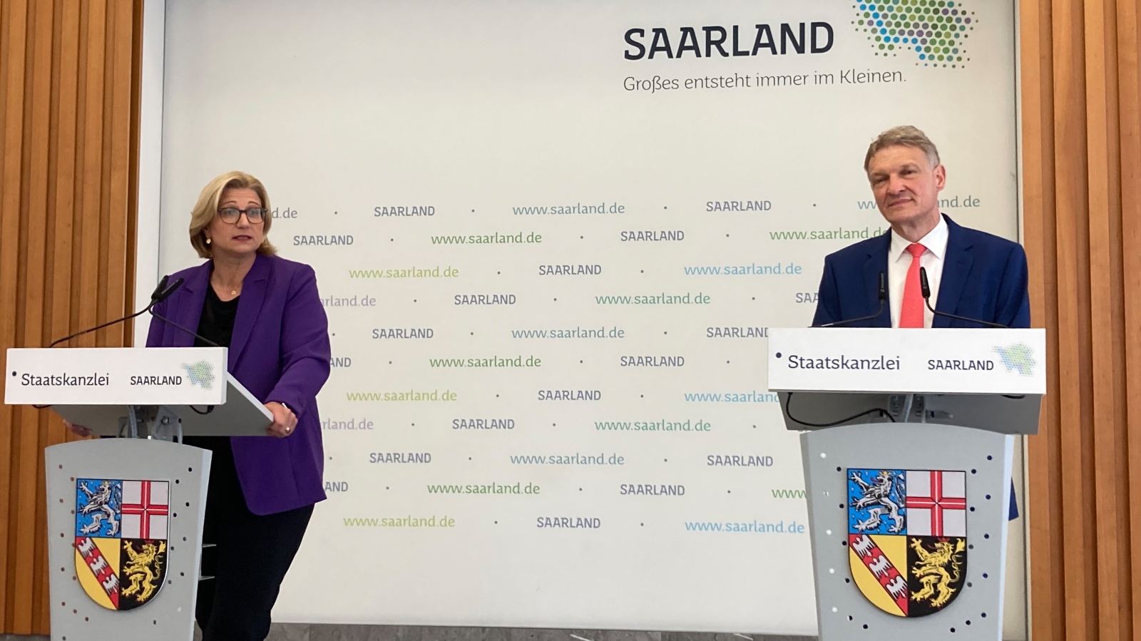 Saarland`daki Ekonomik Kriz SPD Hükümeti ve CDU Uzlaştı. , © dpa