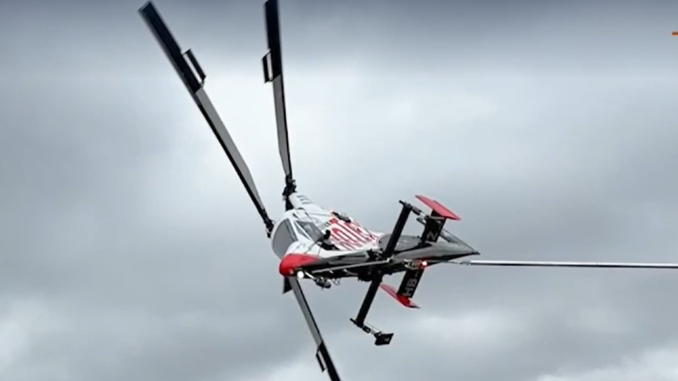 Absturz eines Rotex-Hubschraubers, © News5/S.Ittig
