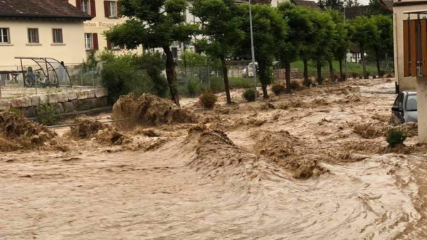 Fünf Jahre nach der Katastrophe: Schleitheim baut Rückhaltebecken, © BRK News