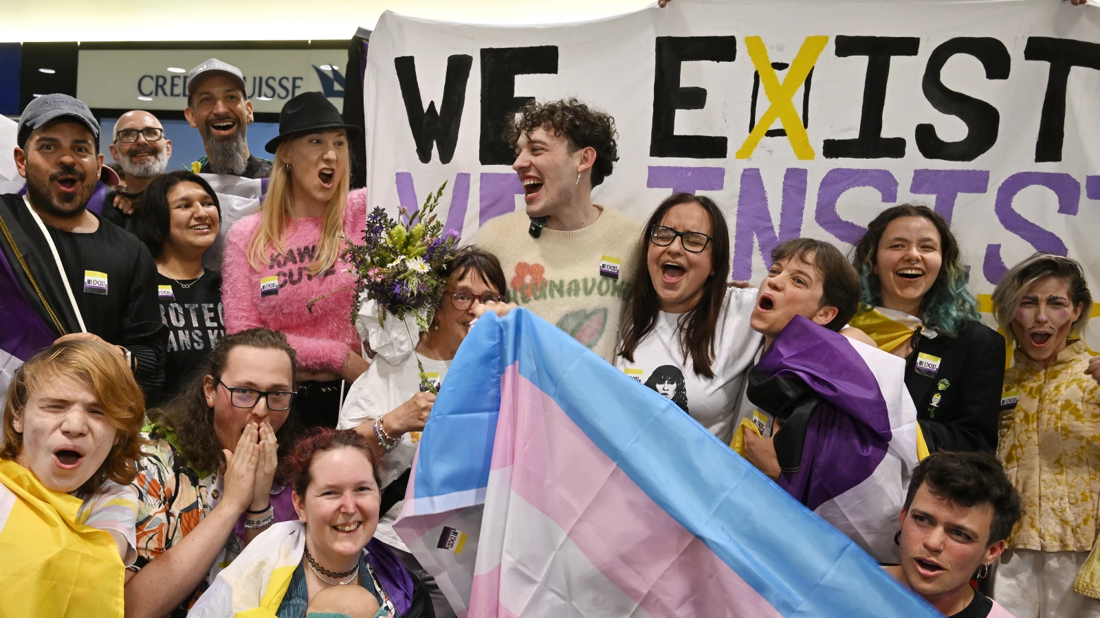Referendum gegen ESC-Ausrichtung in Genf, © Keystone / Walter Bieri Referendum gegen ESC-Ausrichtung in Genf, © Keystone / Walter Bieri