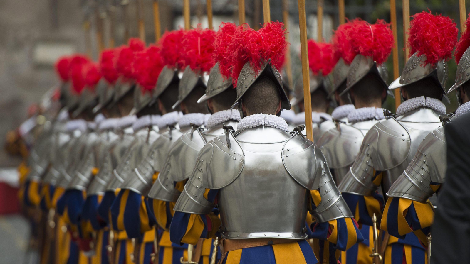 34 neue Schweizergarde-Rekruten im Vatikan feierlich vereidigt, © Keystone/SDA