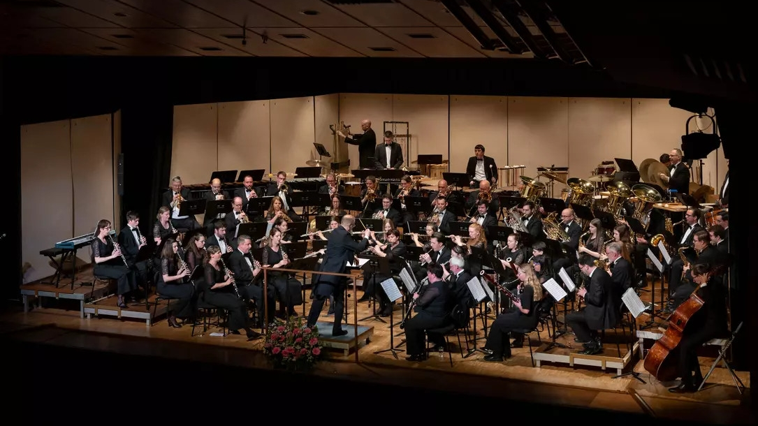 Herbstkonzert 2024 der Harmoniemusik Balzers, © ZVG