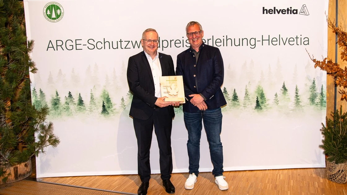 Schaaner Bergwaldprojekt Alpila ausgezeichnet, © Gemeinde Schaan Schaaner Bergwaldprojekt Alpila ausgezeichnet, © Gemeinde Schaan