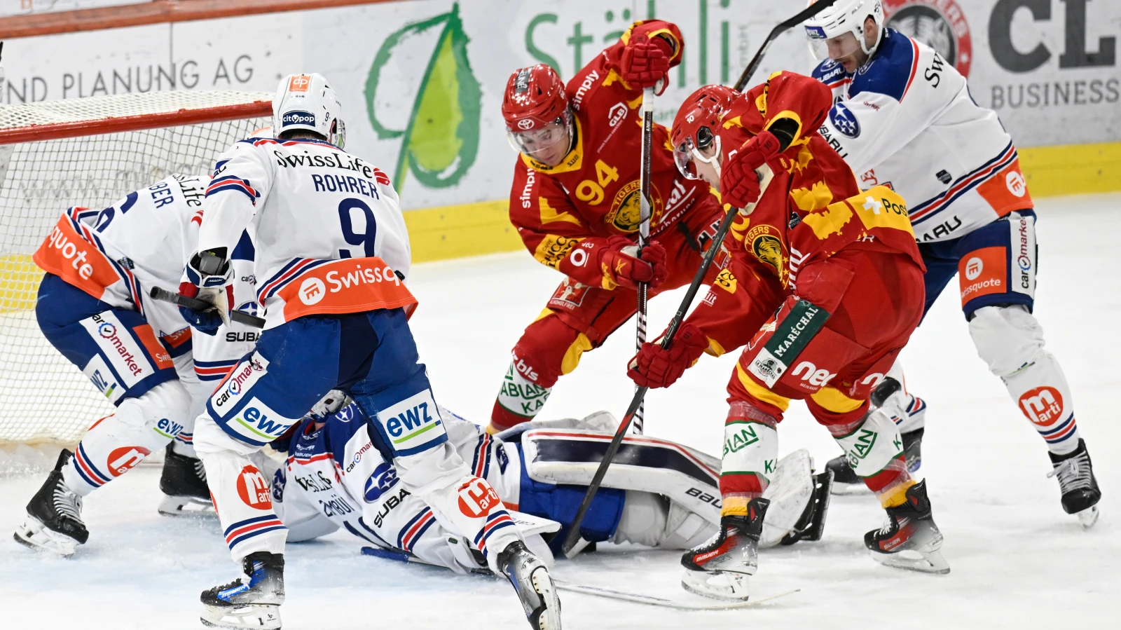 ZSC besiegen erneut SCL Tigers, © KEYSTONE MARCEL BIERI ZSC besiegen erneut SCL Tigers, © KEYSTONE MARCEL BIERI