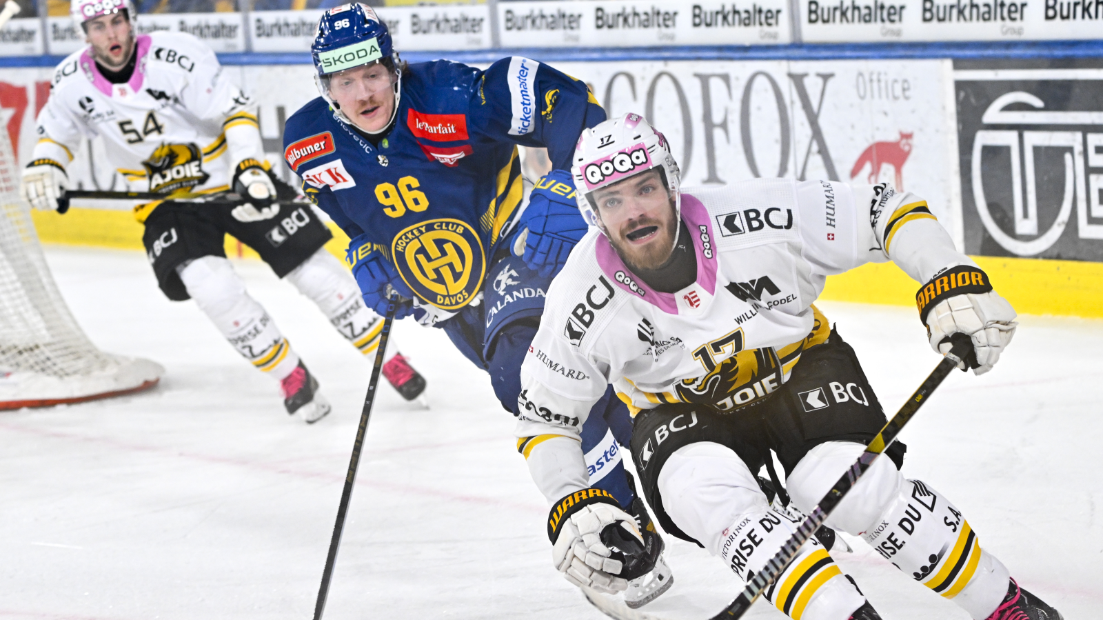 Heimsiege für Spitzenteams Davos und ZSC Lions, © KEYSTONE JUERGEN STAIGER