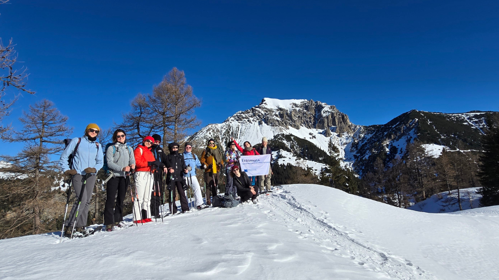 Durch Schnee und Stille in Liechtenstein, © WanderKathi