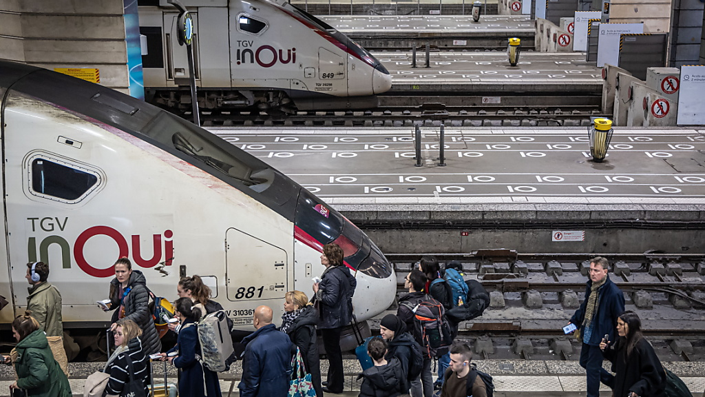 Bahnstreik in Frankreich stört Reisende während der Winterferien, © Keystone / SDA / Archivbild