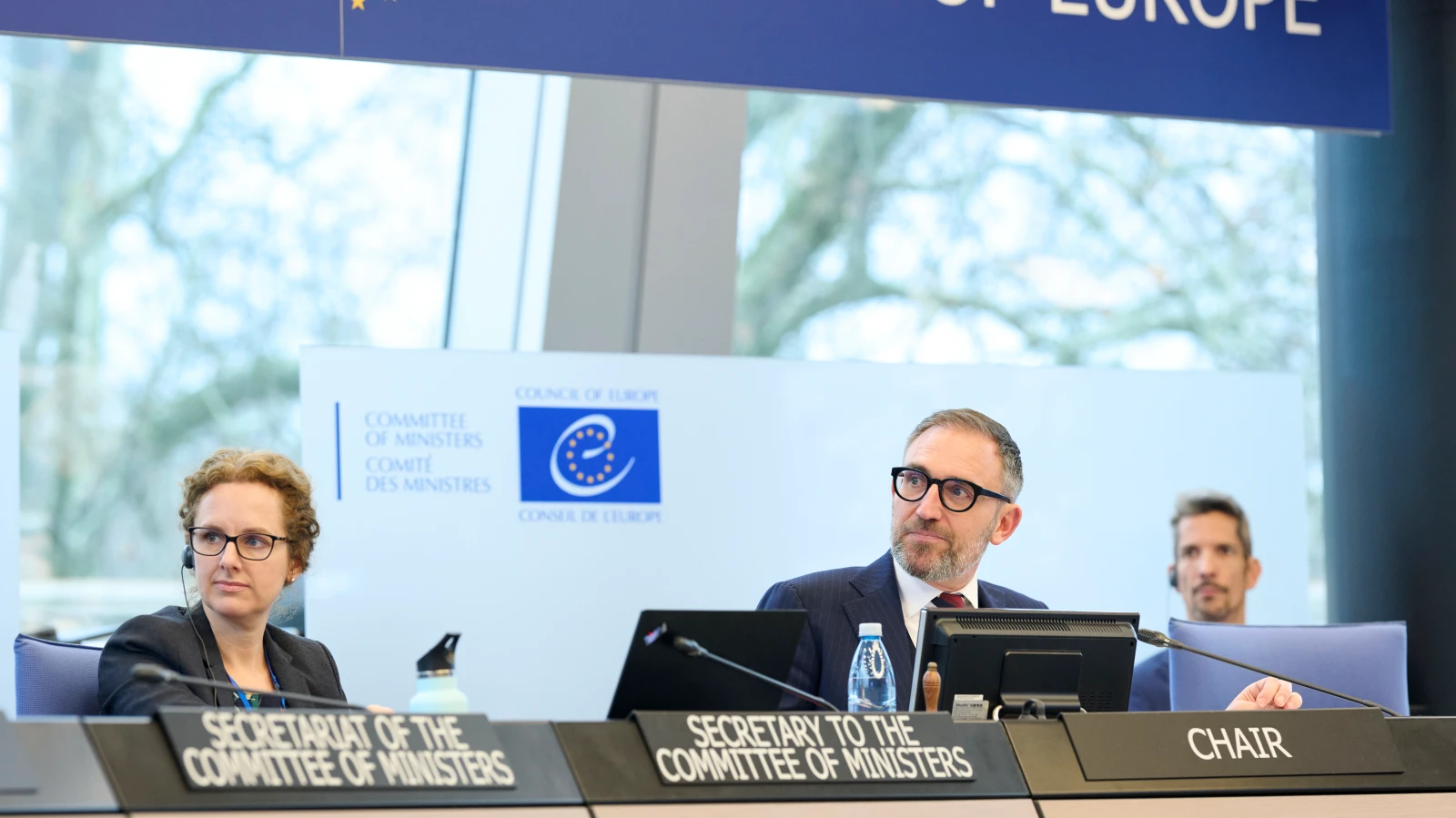 Domenik Wanger übernimmt den Vorsitz des Budget-Komitees im Europarat, © Sandro Weltin, CoE Domenik Wanger übernimmt den Vorsitz des Budget-Komitees im Europarat, © Sandro Weltin, CoE