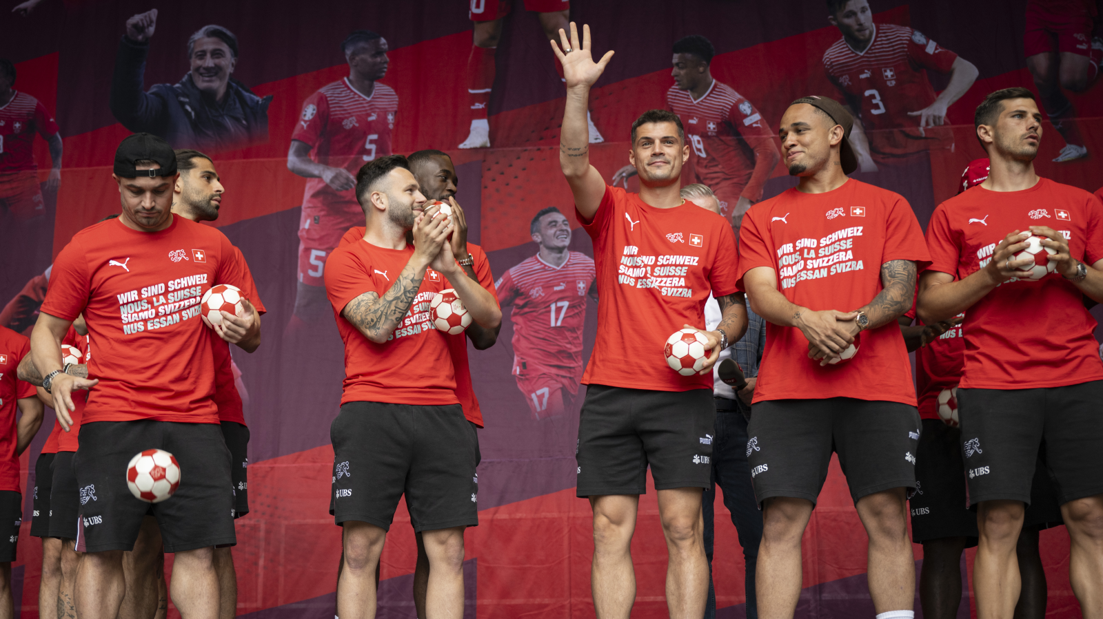 Die Nati ist zu Hause angekommen, © Keystone/SDA