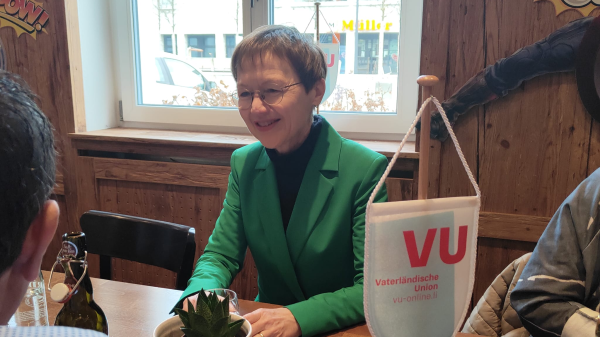 Interview mit Brigitte Haas, VU, © Radio Liechtenstein