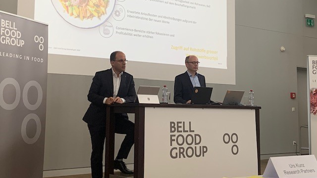 Bell Food Group mit positivem Wachstum
