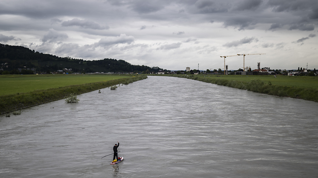 Rhesi Verfahrensgesetz kommt vor Kantonsrat, © Keystone / SDA