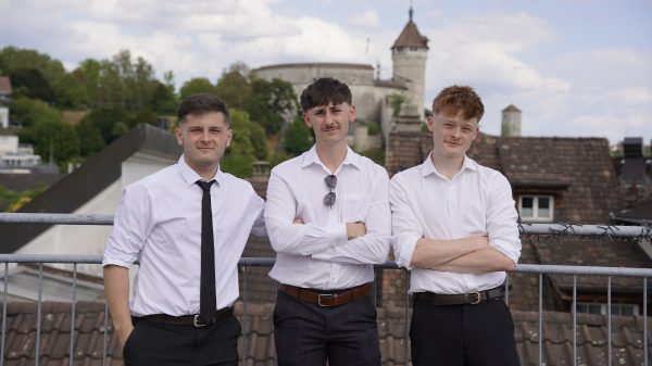«The Dassins» aus Leeds (UK) erstmals in Schaffhausen, © Radio Munot