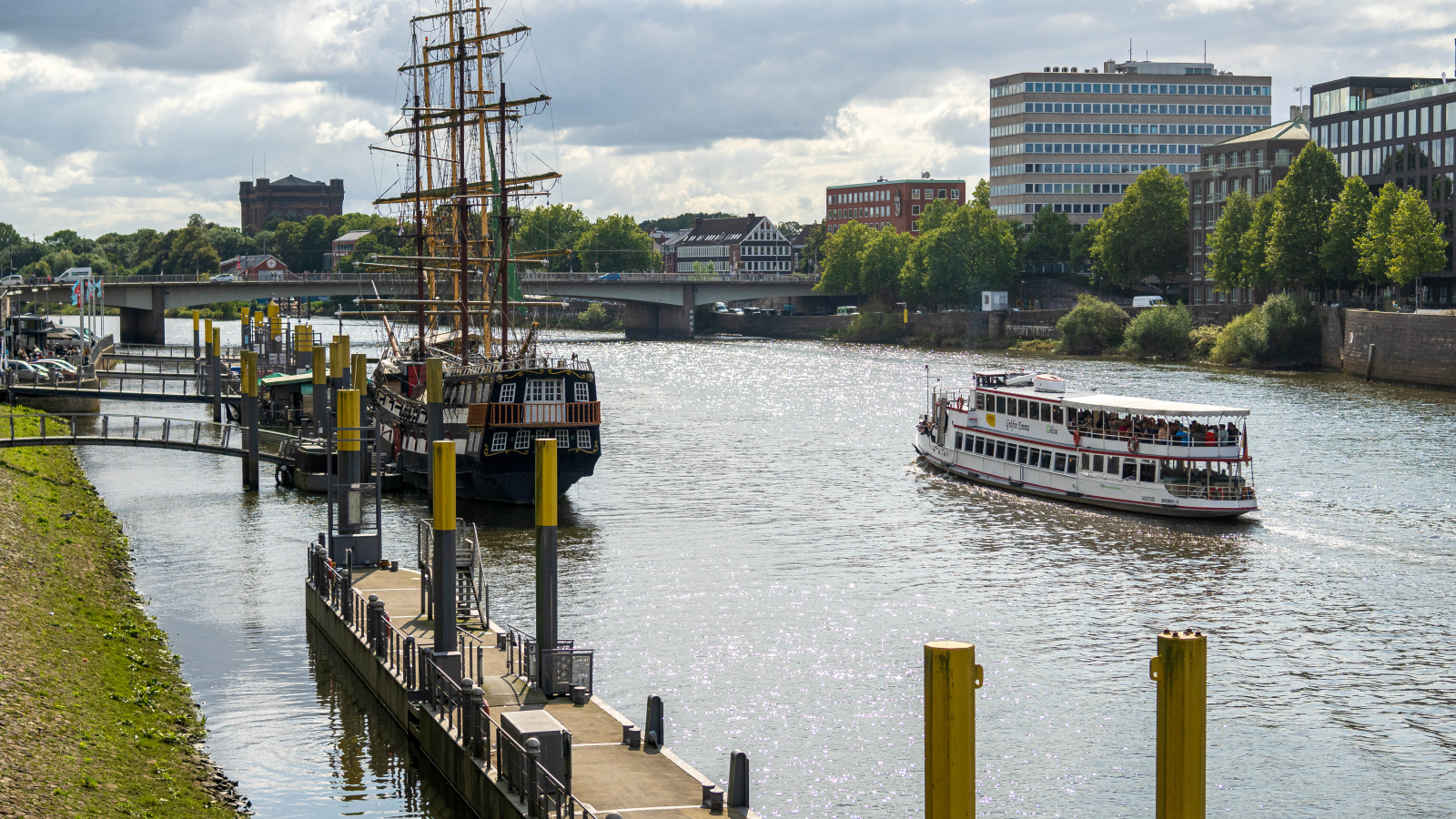 Bremen'de Hava Sıcaklıkları Artıyor!, © dpa