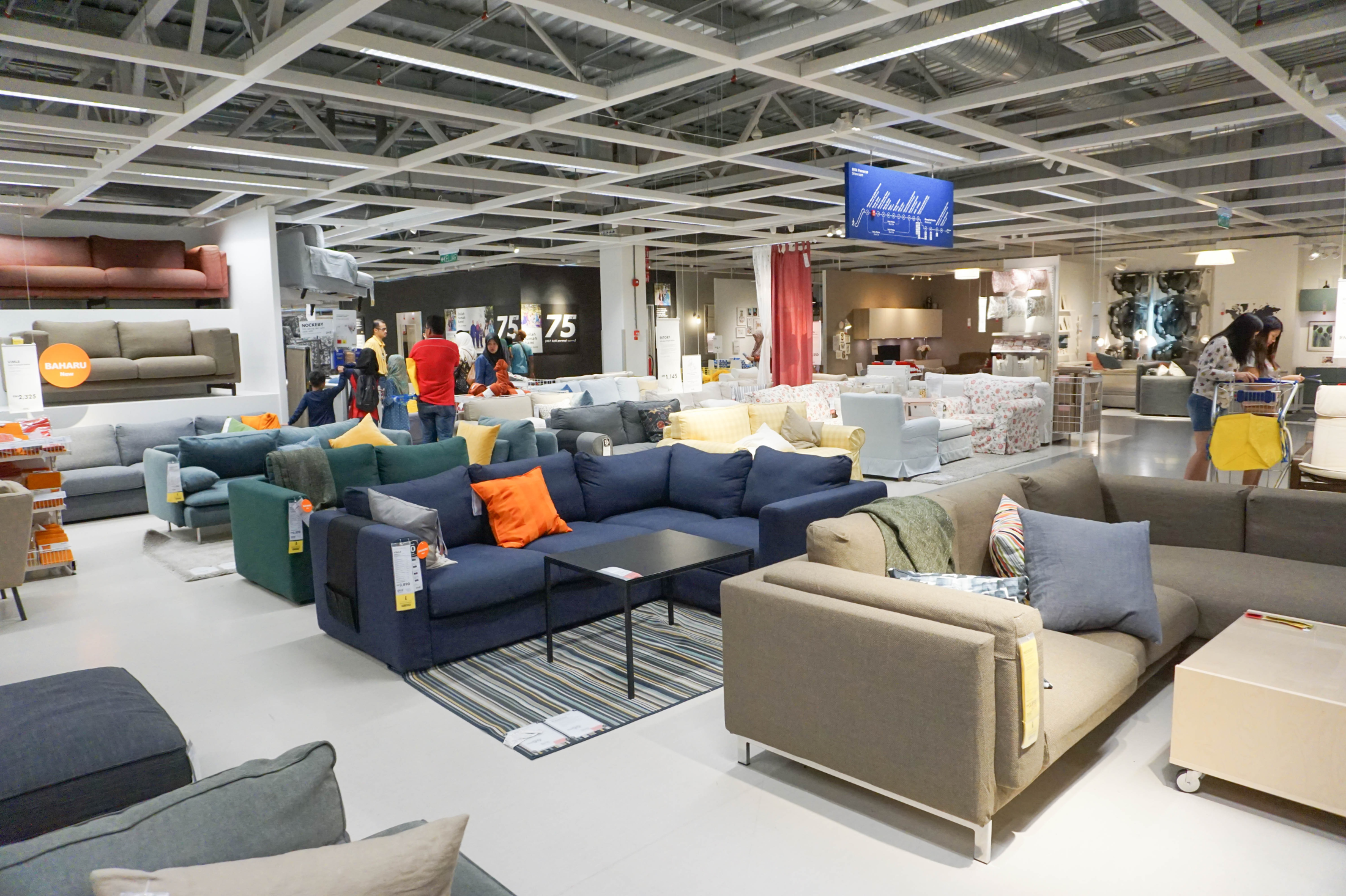 Showroom im Möbelhaus, © Shutterstock