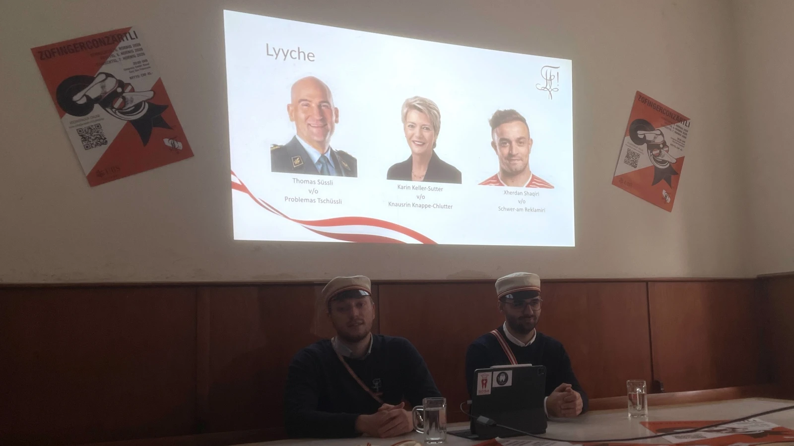 Die drei «Lyyche» stehen fest: Zofingerconzärtli 2026, © Radio Basilisk Die drei «Lyyche» stehen fest: Zofingerconzärtli 2026, © Radio Basilisk