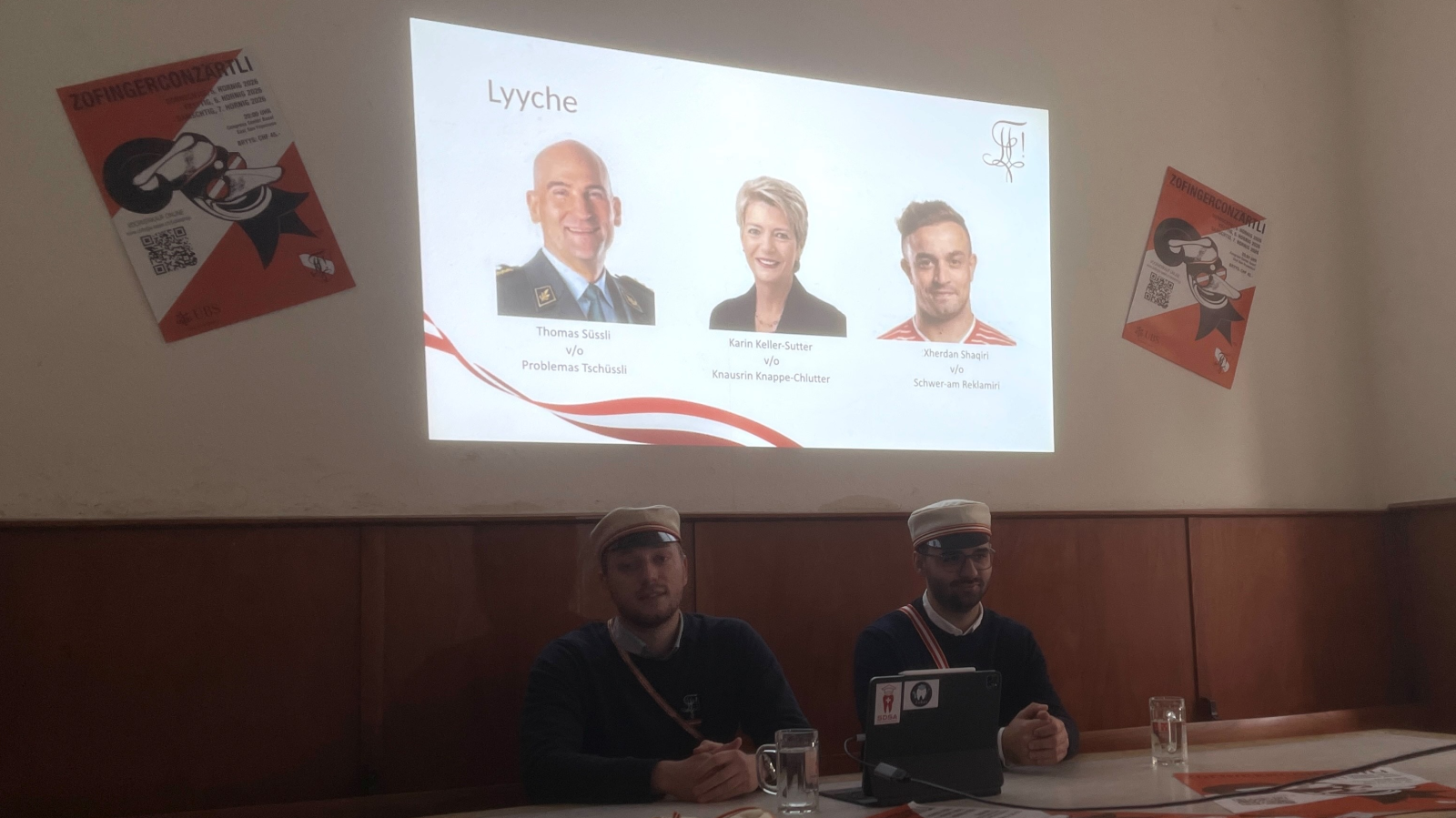 Die drei «Lyyche» stehen fest: Zofingerconzärtli 2026, © Radio Basilisk