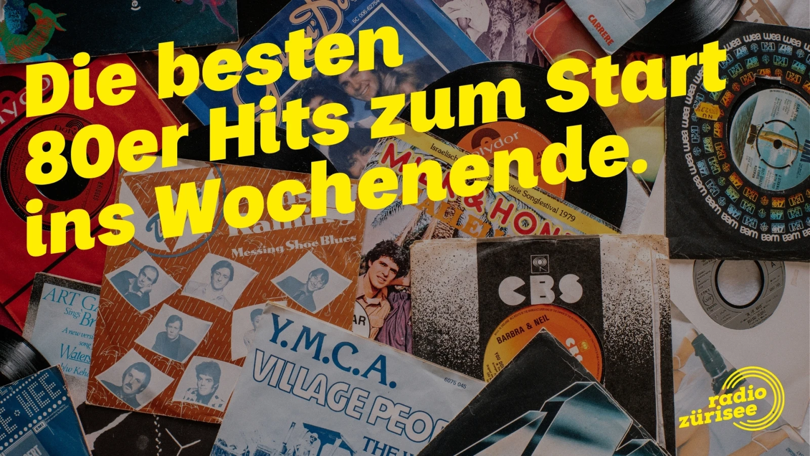Die besten 80er Hits zum Start ins Wochenende, © Radio Zürisee Die besten 80er Hits zum Start ins Wochenende, © Radio Zürisee