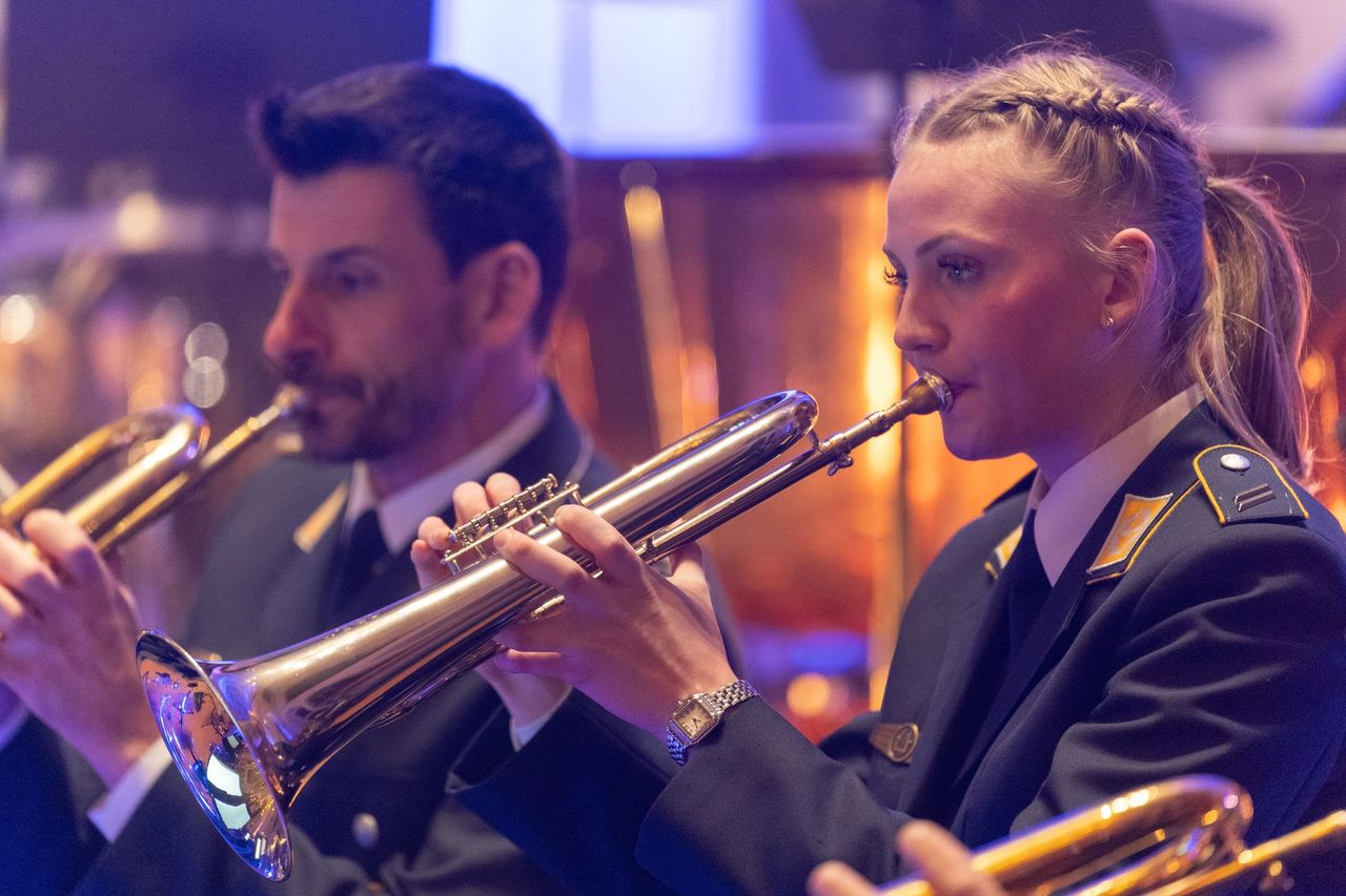 Ahaus: Das Luftwaffenmusikkorps Münster, © Luftwaffenmusikkorps_Münster Trompeter