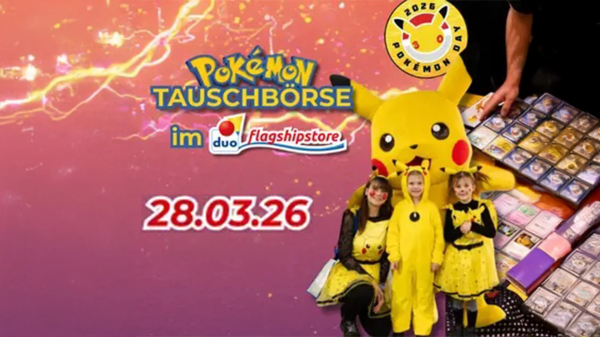 Die große Pokémon Tauschbörse im Duo FlagshipStore