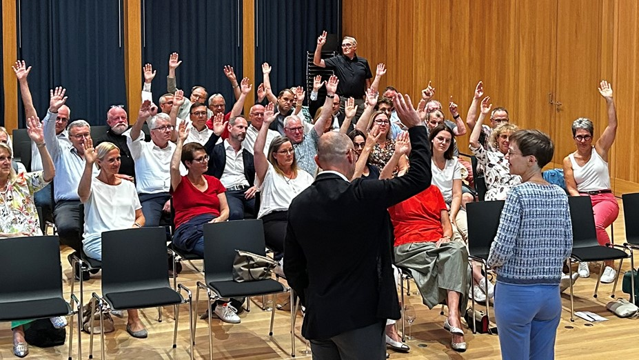 VU-Parteivorstand bestätigt Regierungs-Kandidatenteam, © ZVG/VU