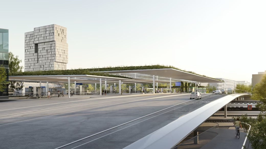 Et voilà: Die neue Margarethenbrücke, © Penzel Valier / maaars architektur visualisierungen