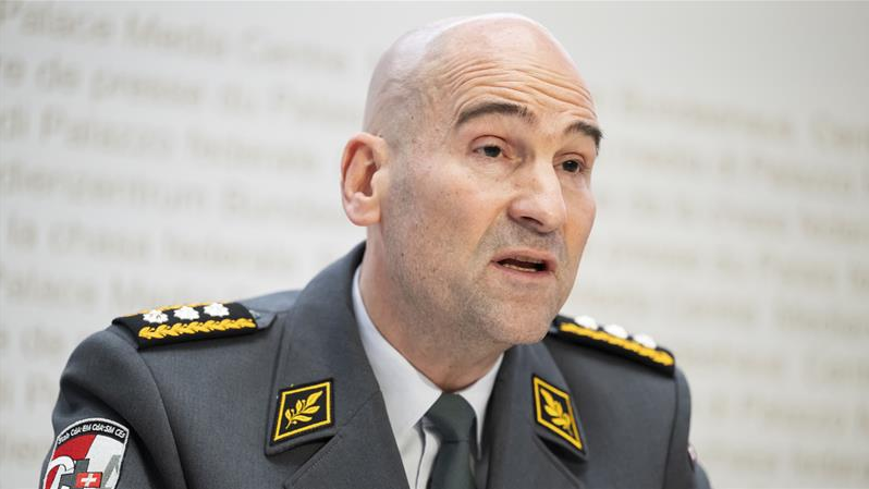 Armeechef zu möglicher Ukraine-Friedenstruppe, © Keystone Anthony Anex