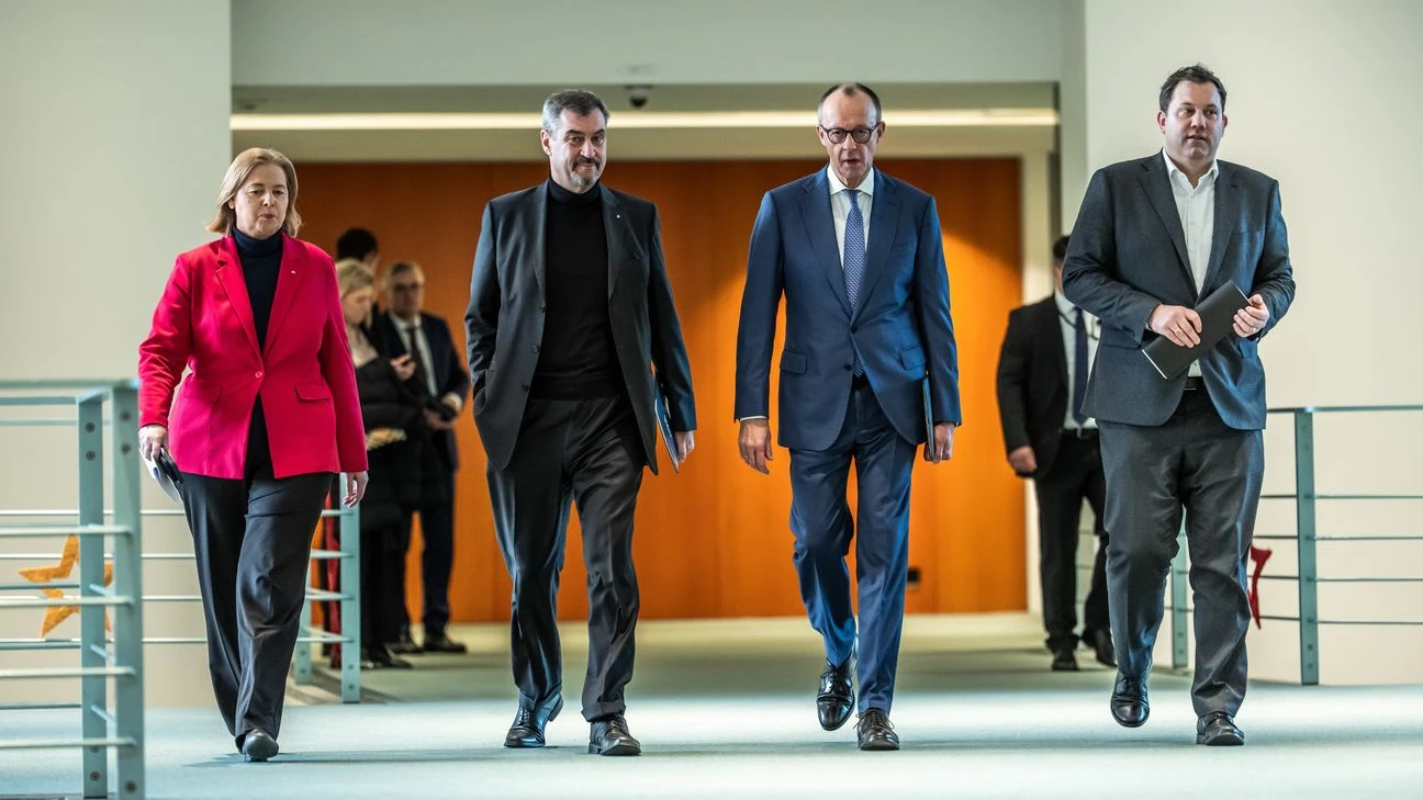 Almanya’da Merz koalisyonu için 2026 zor geçecek: Seçimler, reformlar ve bütçe baskısı, © Michael Kappeler/dpa Almanya’da Merz koalisyonu için 2026 zor geçecek: Seçimler, reformlar ve bütçe baskısı, © Michael Kappeler/dpa