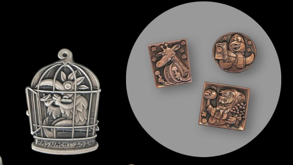 Pins der Basler Fasnacht kommen gut an, © fasnachts-comite.ch