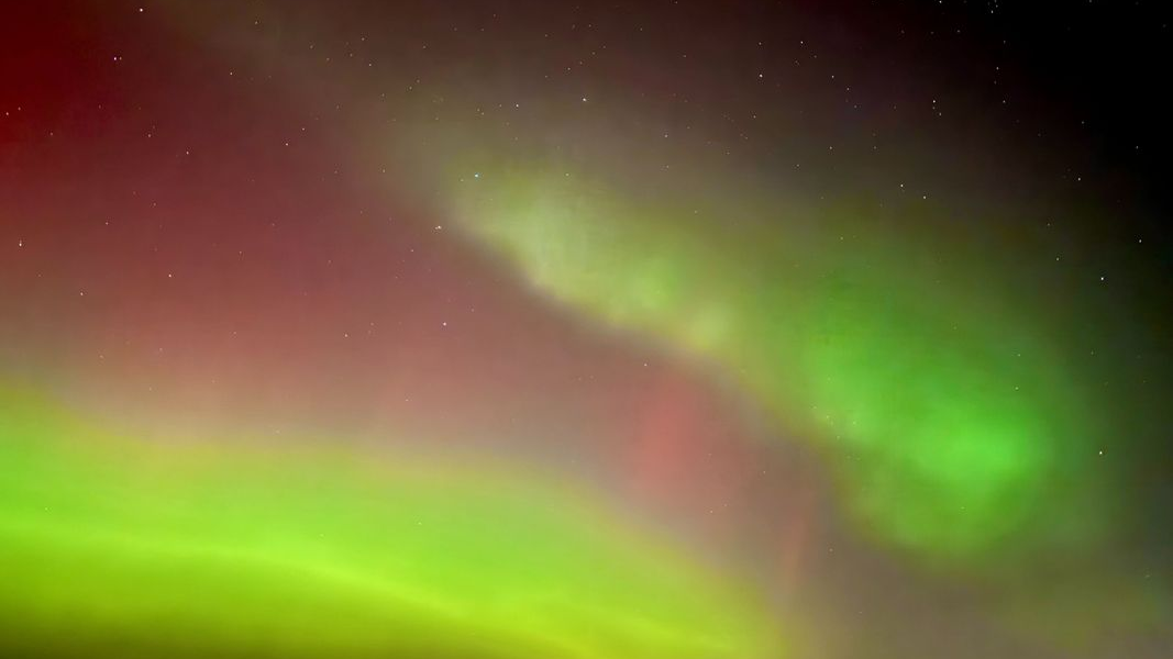 Bremen Semalarında Kuzey Işıkları!, © Thomas Schulz/dpa