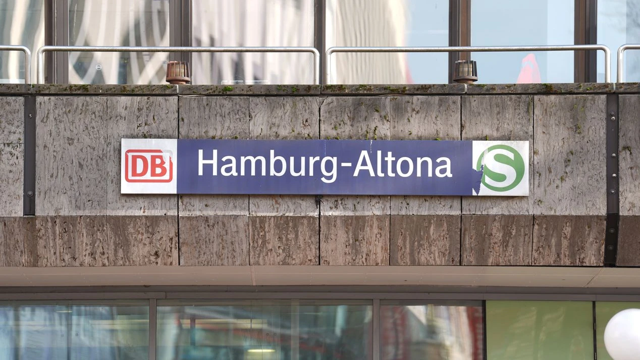 Hamburg Altona Garı Çevresi Yenileniyor!, © dpa Hamburg Altona Garı Çevresi Yenileniyor!, © dpa