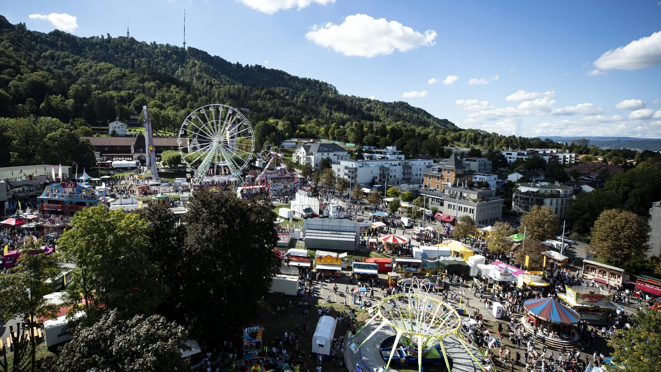 Knabenschiessen Volksfest Zürich , © Keystone-SDA Knabenschiessen Volksfest Zürich , © Keystone-SDA