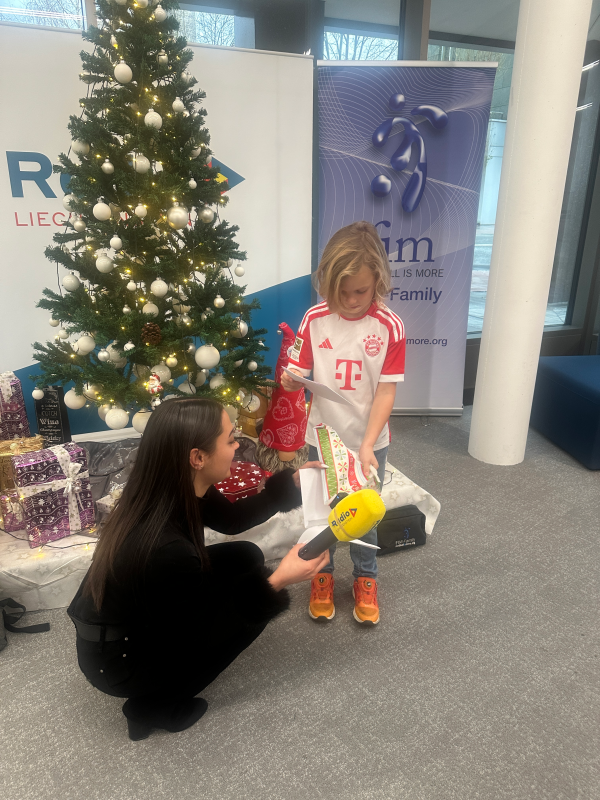 Erfüllung des Weihnachtswunsches, © Radio Liechtenstein