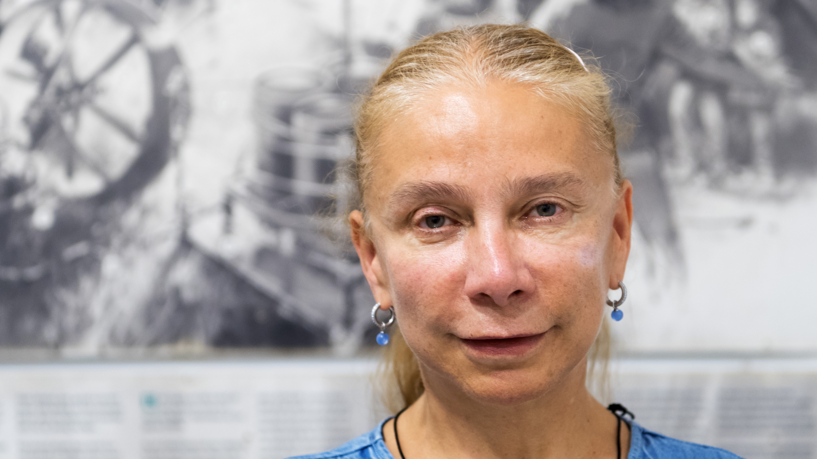 Berlin Duvarı Müzesi'nin yöneticisi Alexandra Hildebrandt, 66 yaşında onuncu çocuğunu dünyaya getirdi. Doğum, Charité Üniversite Hastanesi'nde sezaryenle gerçekleşti., © Soeren Stache/dpa