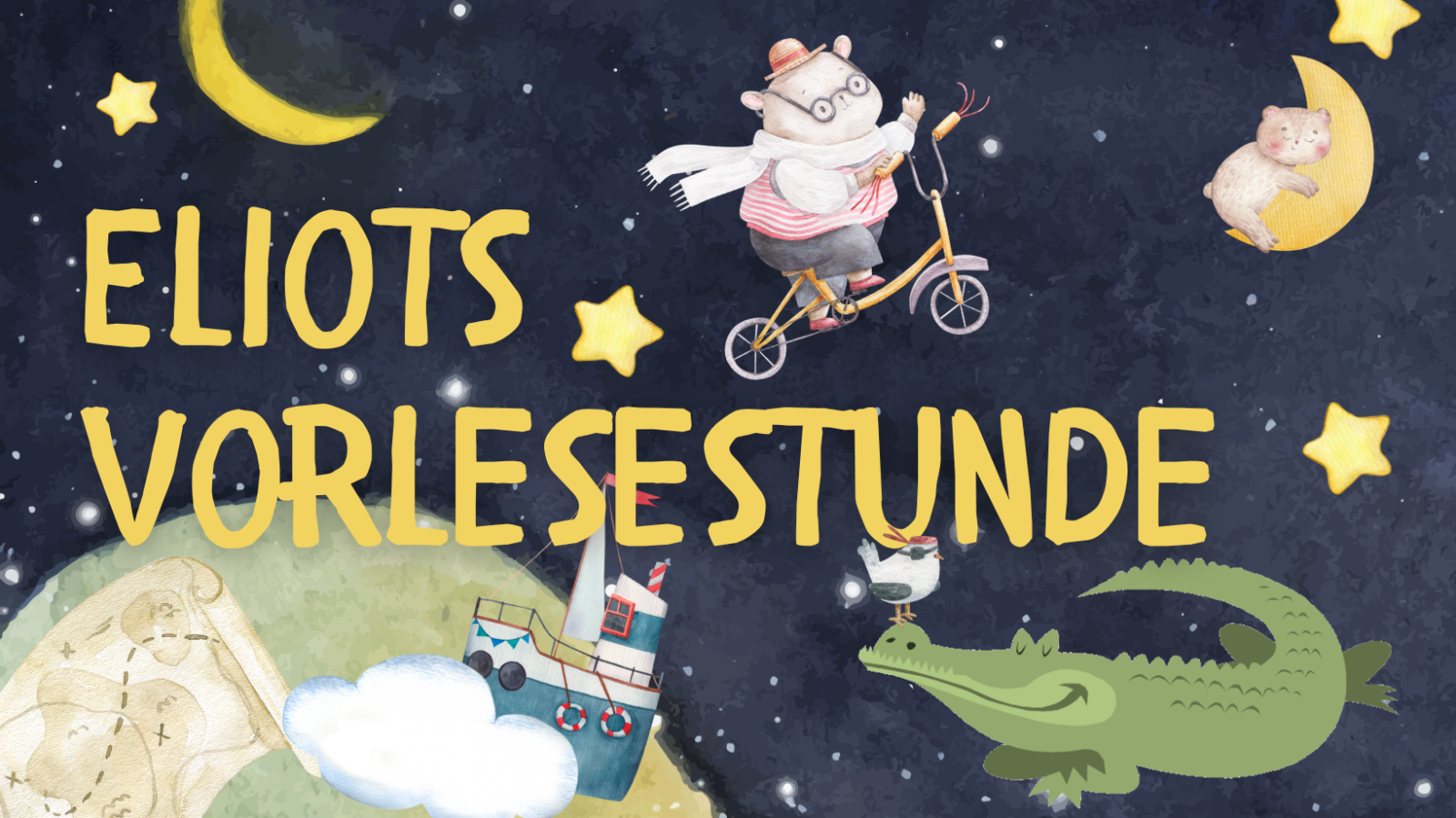 Eliots Vorlesestunde, © Liechtensteinische Landesbibliothek