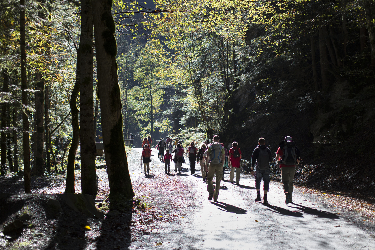 Der Weg in die Taminaschlucht ist wieder offen., © Keystone-SDA