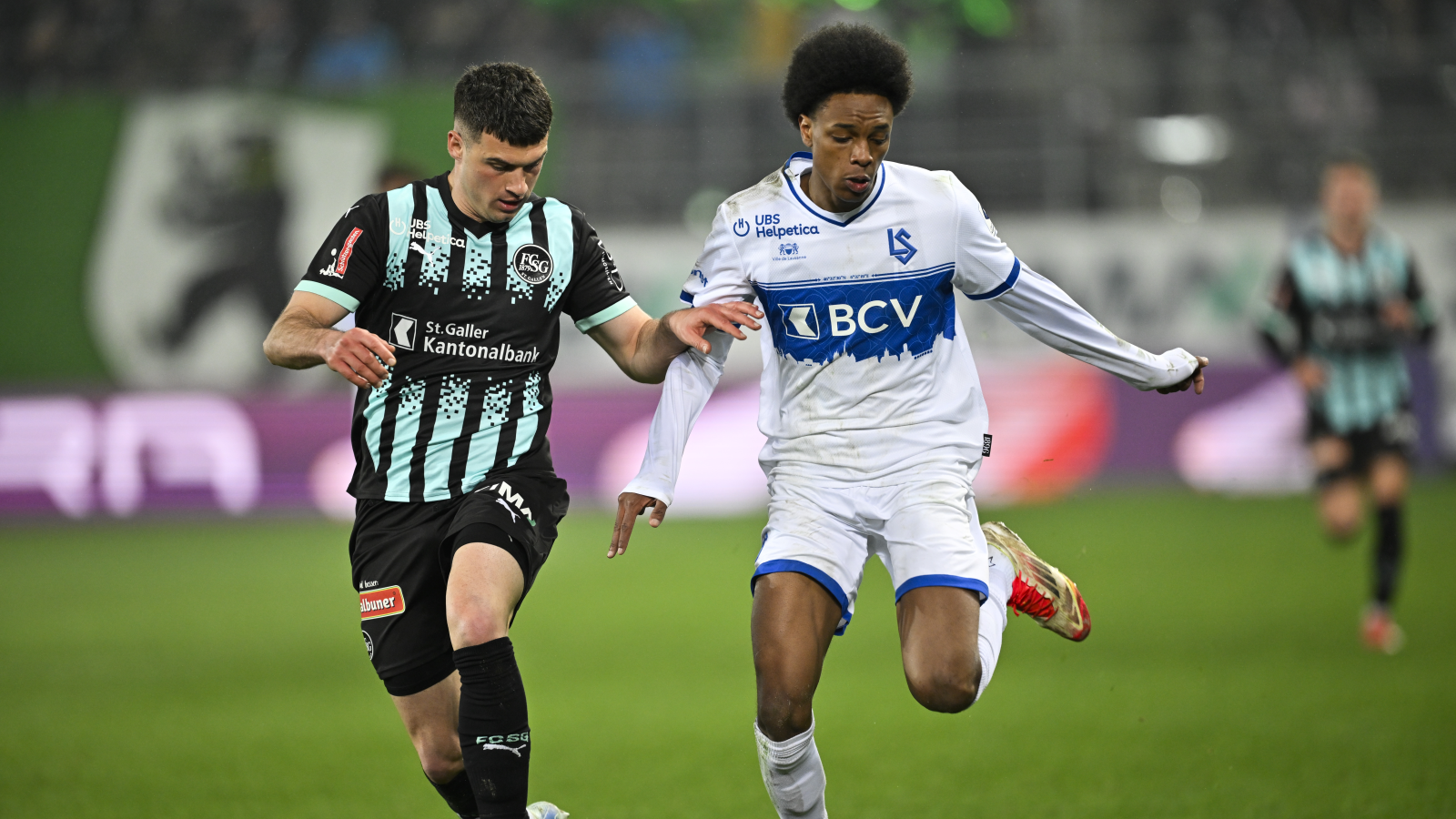 St. Gallen verliert gegen Lausanne, © KEYSTONE GIAN EHRENZELLER
