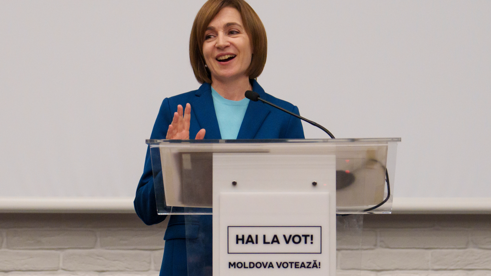Prowestliche Präsidentin Sandu siegt in Moldau, ©  KEYSTONE / AP VADIM GHIRDA