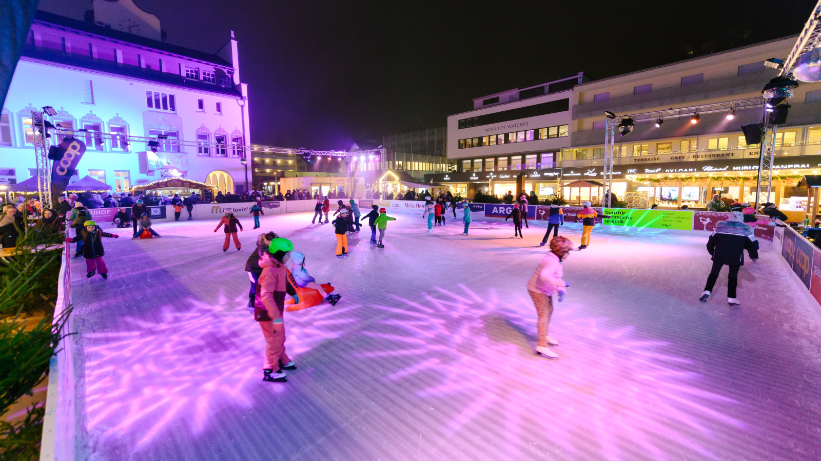«VADUZ ON ICE» mit neuem Besucherrekord, © Standortmarketing Vaduz 
