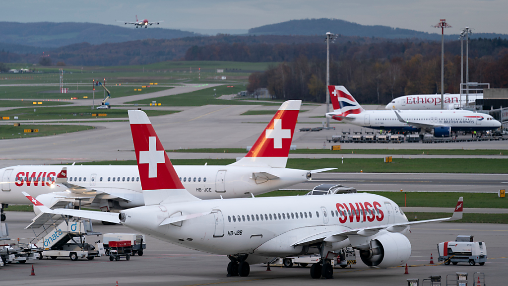 2900 Swiss-Passagiere von Streik an deutschen Flughäfen betroffen, © Keystone / SDA
